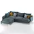 Luxury Comfort - Lexus Lux Sofa 3D model small image 2