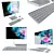 VividDesk Pro: Ultimate Productivity Workstation 3D model small image 2