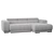 Relaxing Corner: Ecksofa Wycombe 3D model small image 2