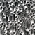 Ceiling Concrete Cylinder: Seamless Textured Polygon 3D model small image 5