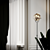 Sleek and Modern Globe Floor Lamp 3D model small image 4