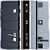 Modern Steel Entrance Door (Zimen) 3D model small image 2