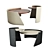 Luxury Bentley Kepi Coffee Tables 3D model small image 1