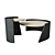 Luxury Bentley Kepi Coffee Tables 3D model small image 2