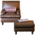Elegant Minerva Armchair by Mantellassi 3D model small image 2
