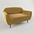 Rotterdam Sofa: Style Meets Comfort 3D model small image 1