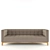 Contemporary 3-Seater Sofa 3D model small image 2