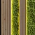 Title: Moss and Wood: Vertical Garden Planks 3D model small image 2
