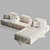 Minimalistic Collins Sofa: Natural Elegance 3D model small image 5