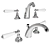 Elegant Charleston Lever Faucet 3D model small image 1