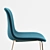 Arrmet Máni Fabric Chair - Sleek and Stylish 3D model small image 3