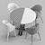 Modern Prosvir Table Chair 3D model small image 3