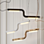 Streamline Energy-Efficient Linear Suspension Light 3D model small image 1