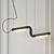 Streamline Energy-Efficient Linear Suspension Light 3D model small image 2