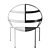 FDC1 Tribal Sculptural Chair 3D model small image 3