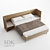 Briotti Double Bed: Elegant and Spacious 3D model small image 1