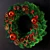 Festive Holiday Wreath 3D model small image 2