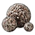 Gabion Sphere pebble - Smooth geometry, 3D Max, 3 textures 3D model small image 1