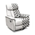 Balito Bruni Armchair - Elegant and Comfortable 3D model small image 3