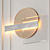 Modern Kazimir Sconce: Radiant Elegance 3D model small image 1