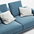 Flexform Campiello: Elegant Designer Sofa by Antonio Citterio 3D model small image 2