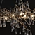 Bijout Big Serip Chandelier 3D model small image 2