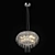 Elegant 9-Light Pendant Chandelier 3D model small image 3