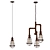 Vintage Pendant Light: EGLO PORT SETON SET 3D model small image 2