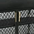 Elegant Louise Sideboard in Black Metal and Brass 3D model small image 2