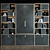 Elegant Modern Cabinet 3D model small image 1