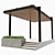 Modern Pergola Design Kit 3D model small image 1