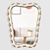 Modern Mirror by Osvaldo Borsani 3D model small image 1
