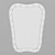Modern Mirror by Osvaldo Borsani 3D model small image 3