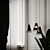 Sleek Hyperbola Pendant Light 3D model small image 4