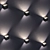 Elegant Citilux Descartes Wall Lamp 3D model small image 3