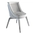 Luxury Perla Chair by Vittoria Frigerio 3D model small image 3