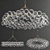 Glowing Pelle Bubble Chandelier 3D model small image 1