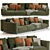 Dalton Sofa: Stylish Comfort for Your Living Room 3D model small image 2