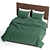 Madison Park Bed: Sleek & Stylish 3D model small image 3