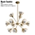 Vintage Silver Murphy Chandelier 3D model small image 1
