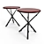 Glowing Thorn Side Table 3D model small image 1