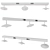 Millelumen Rising 3 LED Chandelier 3D model small image 2