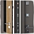 Grattel (Straj) Metal Entrance Door - Durable and Secure 3D model small image 2
