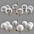 Elegant Ingersoll Chandelier 3D model small image 1