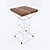 Contemporary Stand Table "CUBE-L 3D model small image 1