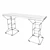 Modern Cube-L Console Table 3D model small image 2