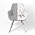 Elegant Angel Cerda Chair - Perfect Blend of Style and Comfort 3D model small image 2