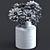 Elegant Dahlia Bouquet 3D model small image 3