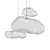 Elegance in Glass: Bocci Light Fixture 3D model small image 1