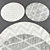 Frosty Elegance Rugs Collection 3D model small image 3